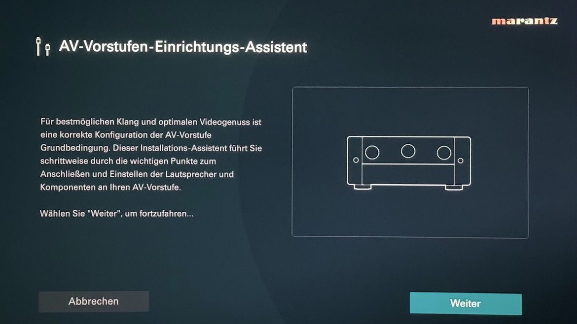 Marantz AV 30 Assistant Manager