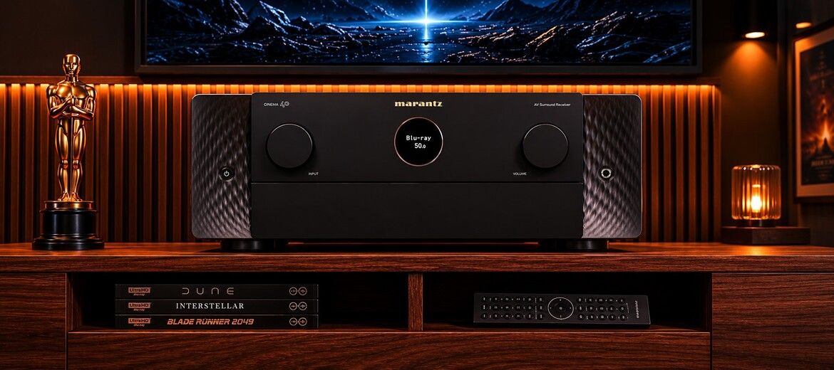 Der AV-Receiver Marantz Cinema 40
