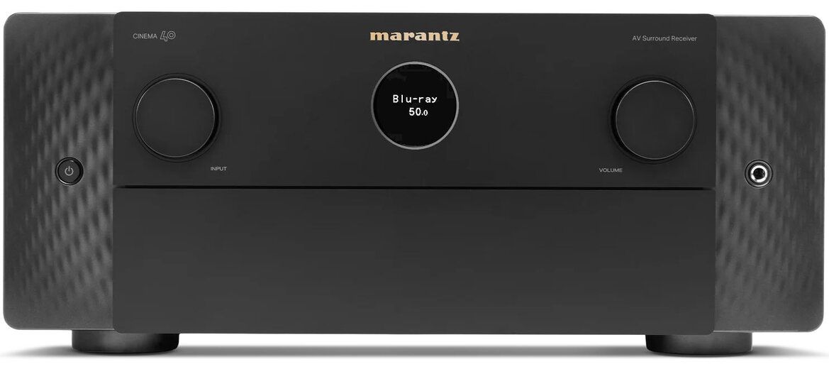 Frontansicht des AV-Receivers Marantz Cinema 40