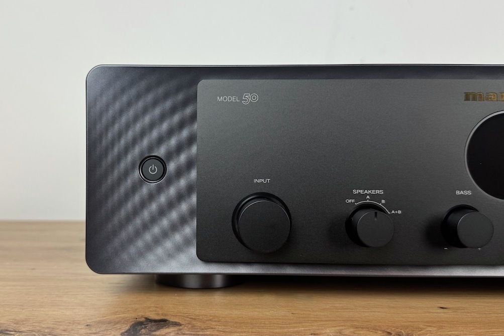 Bereich links vorne des Marantz Model 50