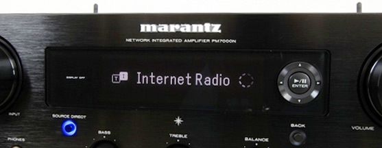 Display des Marantz PM7000N