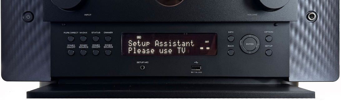 Einmessung bei Marantz