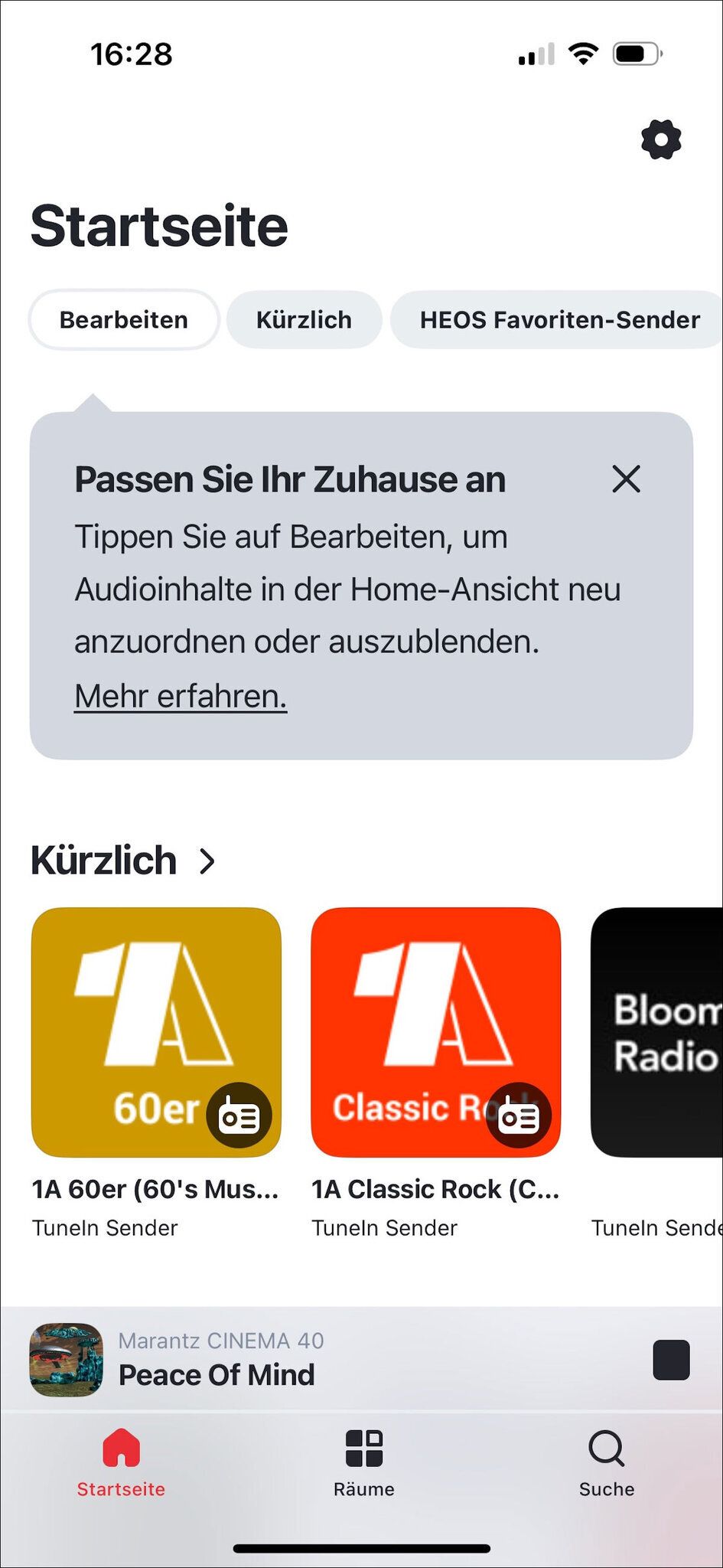 Screenshot Streaming-App