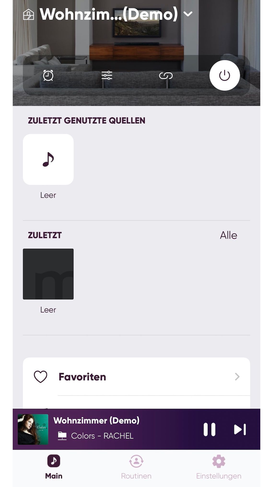 Zuletzt genutzte Quellen und Inhalte