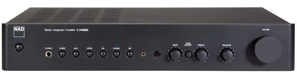 Geräte-Vorderseite des NAD C316 BEE V2