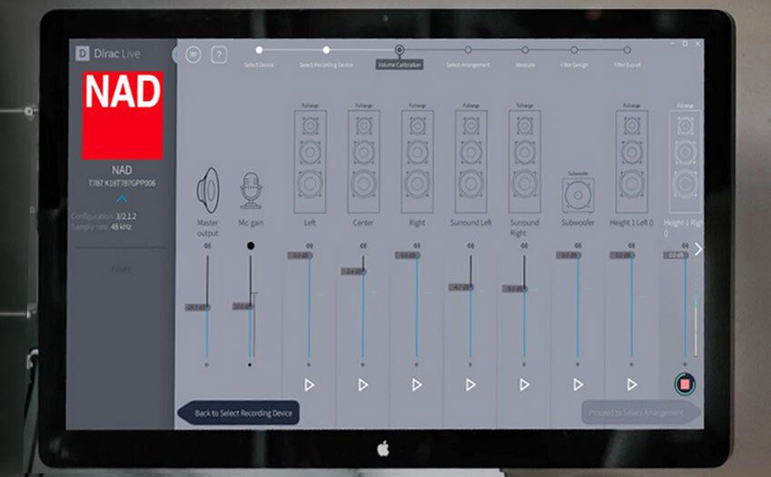 Screenshot Dirac Live