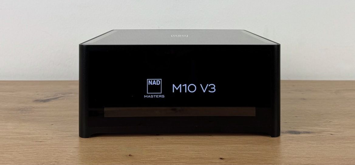 Ansicht des NAD M10 V3 von Vorne