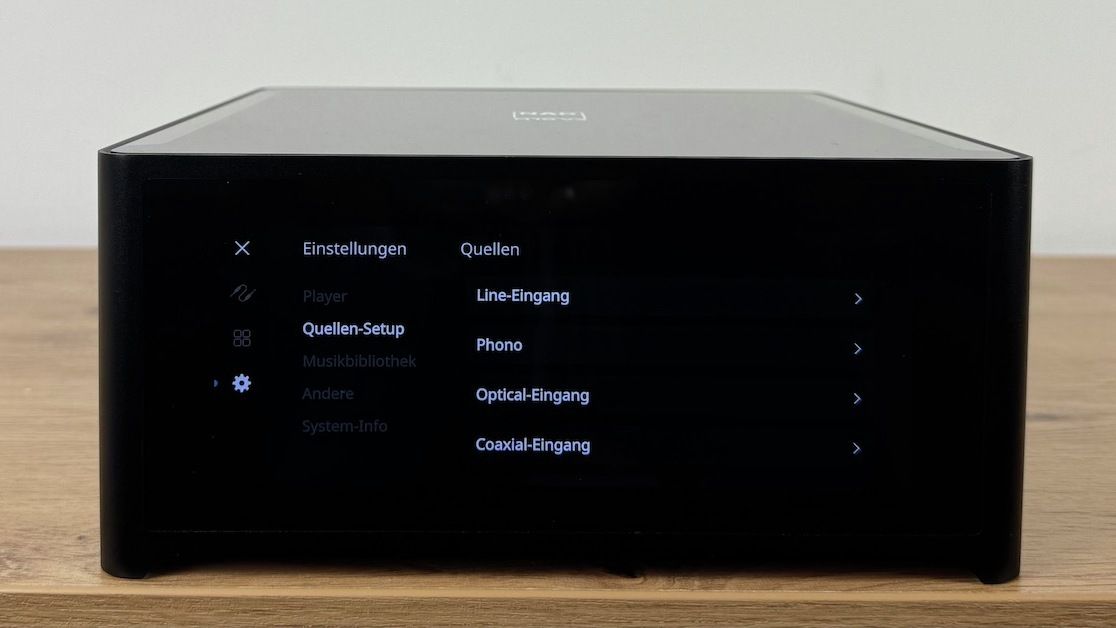 Quellen bearbeiten beim NAD M10 V3