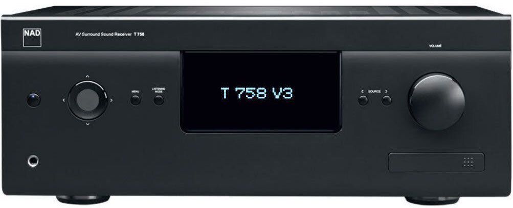 Der AV-Receiver NAD T 758 V3i