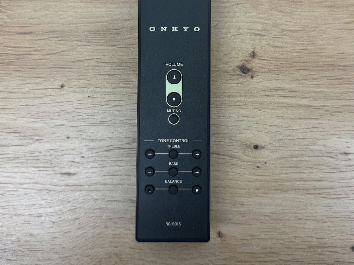 Unterer Bereich des Onkyo ICON A-50