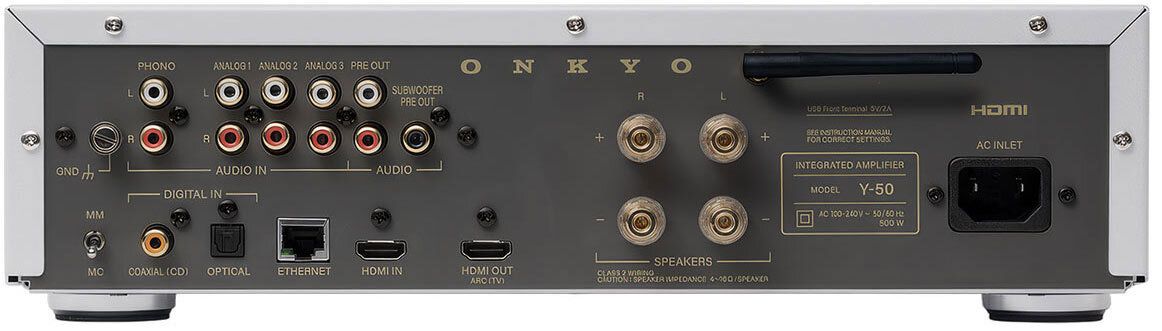 Rückseite des ONKYO Muse Y-50