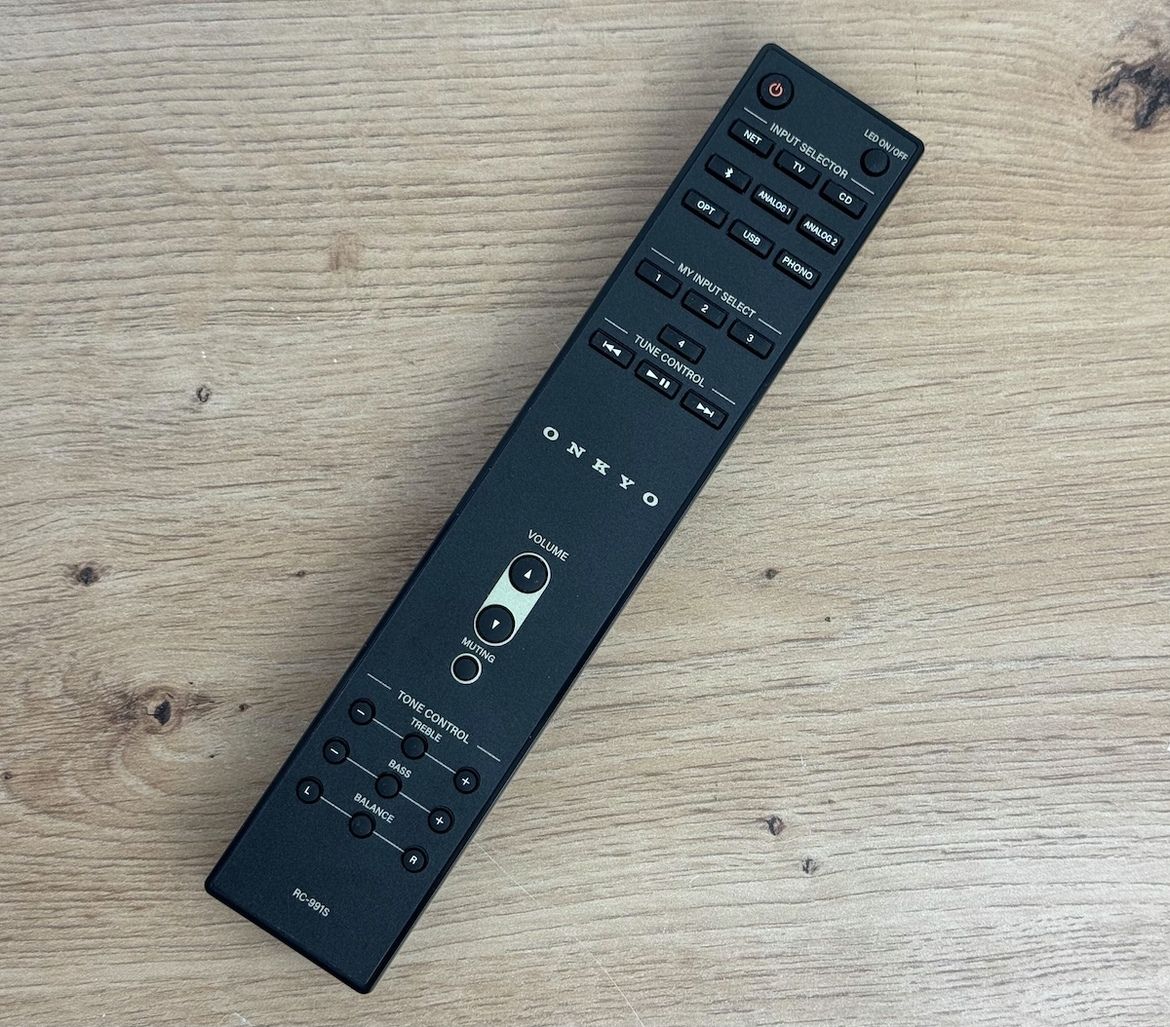 Fernbedienung des Onkyo P-80