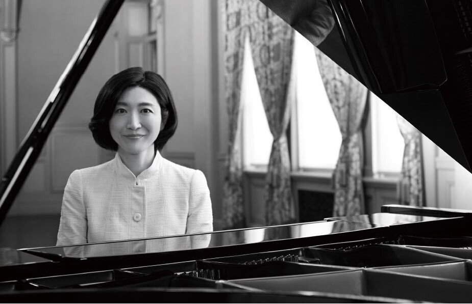 Michiko Ogawa am Klavier