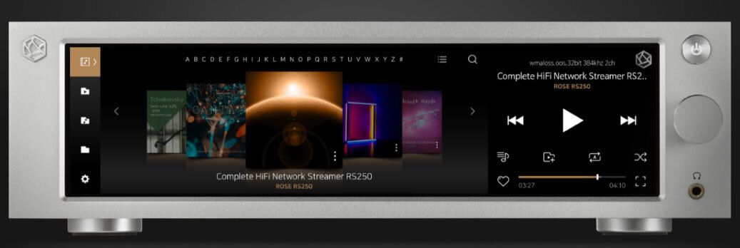 Rose RS250A mit alternativem Display