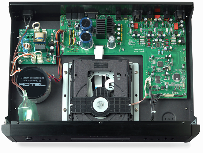 Rotel RCD-1572 von Innen