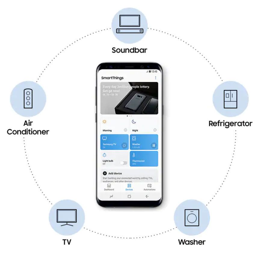 Samsung HW-Q90R SmartThings