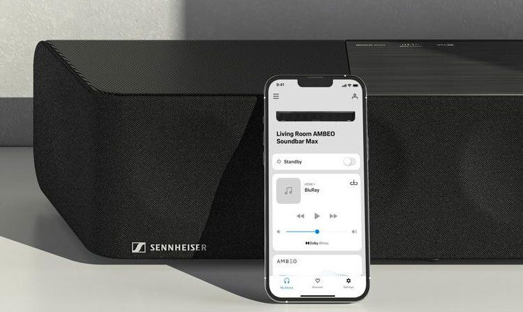 Die App der Sennheiser Ambeo