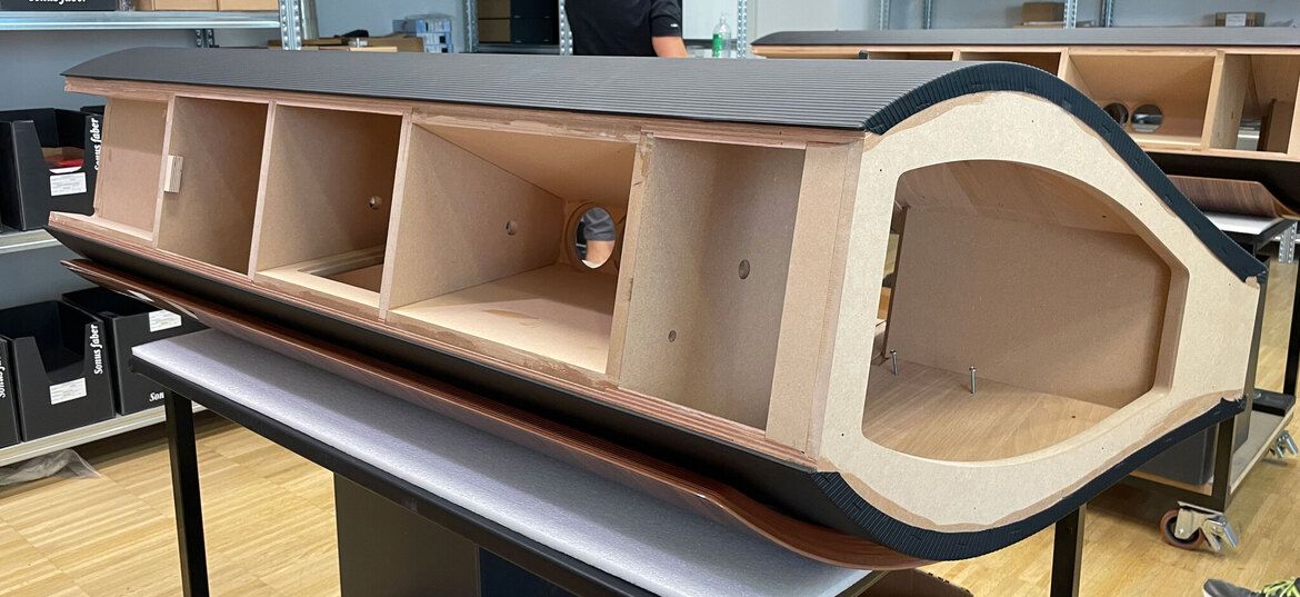 Blick in die Manfufaktur von Sonus faber