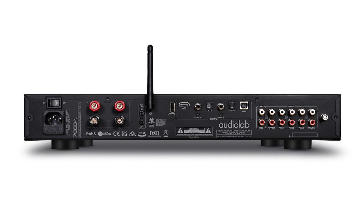 Audiolab 7000A - Rückseite