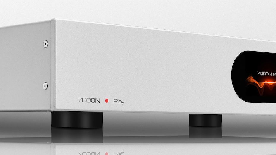 Audiolab 7000 N Play - Detailansicht vorne links