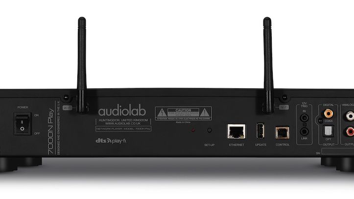 Audiolab 7000 N Play - Rückseite