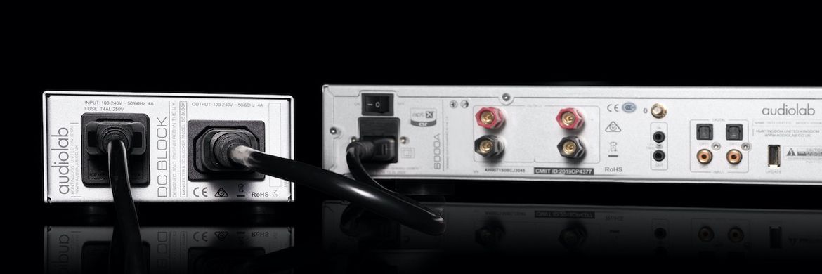 Audiolab DC Block und 6000A Play in Kombi