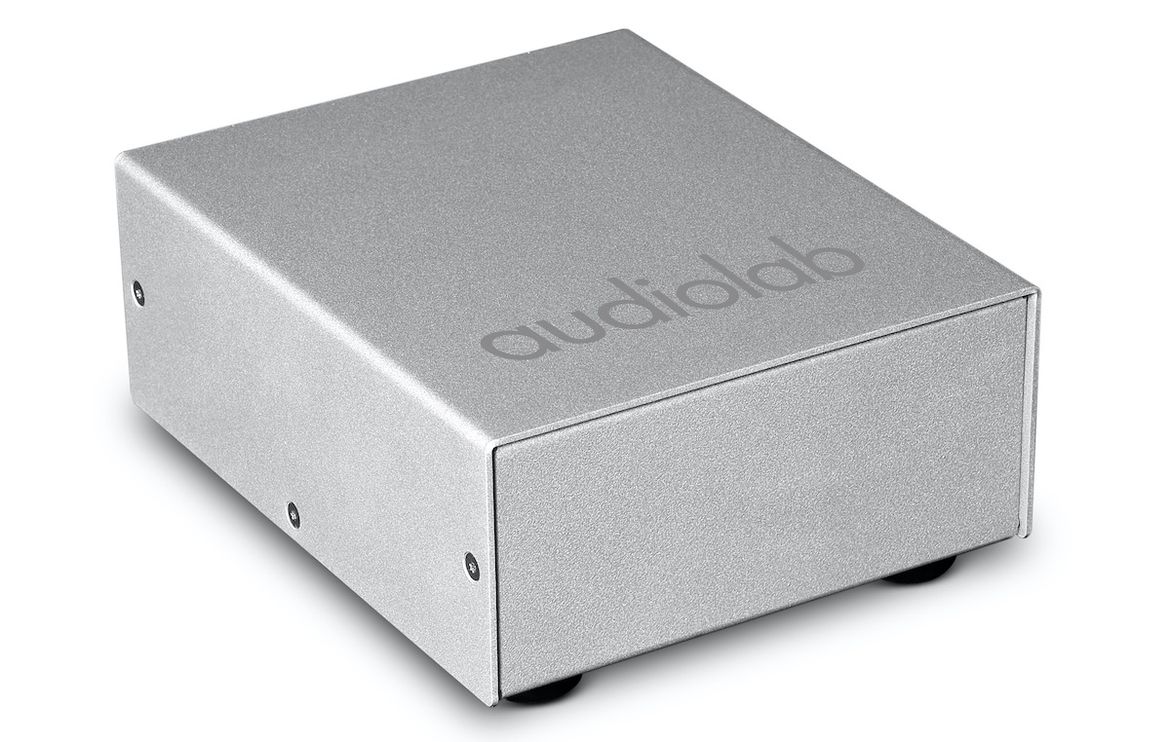 Silberne Variante des Audiolab DC Block