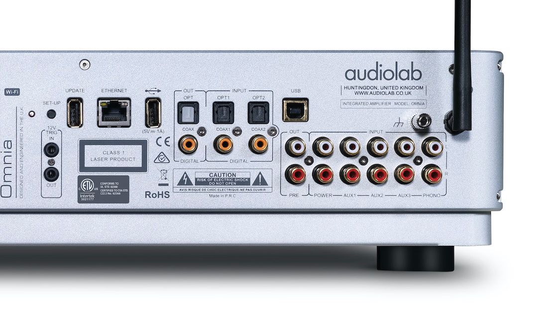 Audiolab Omnia - Anschlüsse