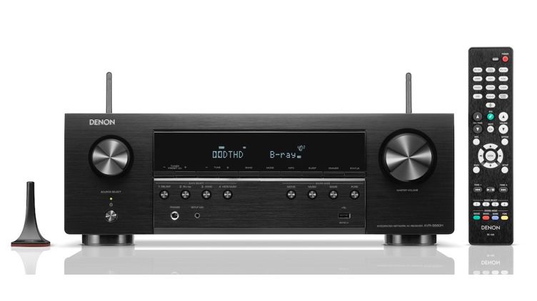 Denon AVR-S660H mit Zubehör