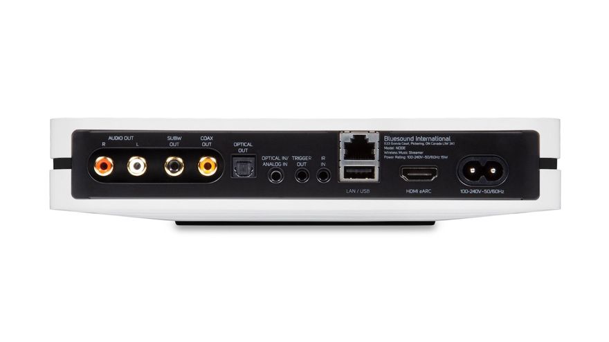 Bluesound Node N130  - Rückansicht