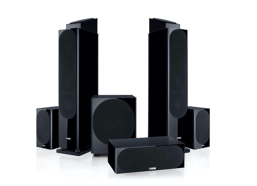 Canton Townus Serie in Schwarz