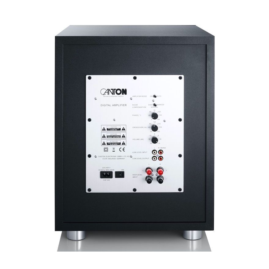 Canton Subwoofer Power Sub 12 - Rückansicht