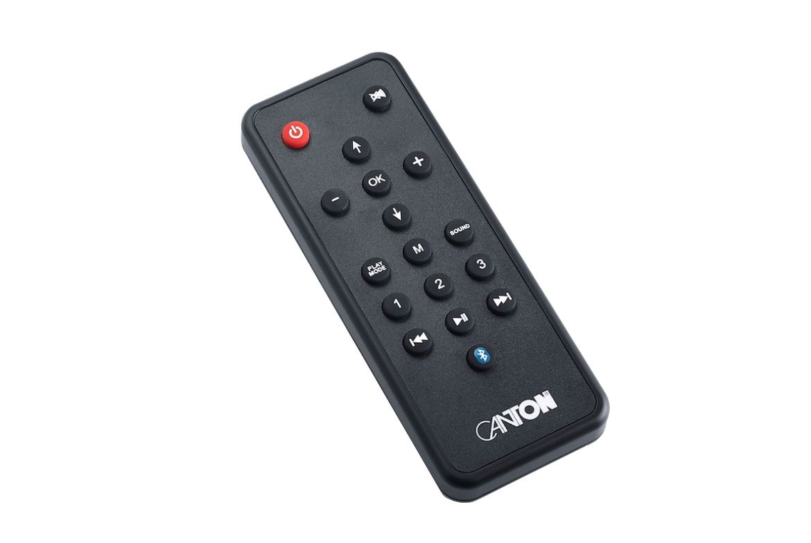 Fernbedienung des Canton Smart GLE 3 Wireless Kompaktlautsprechers