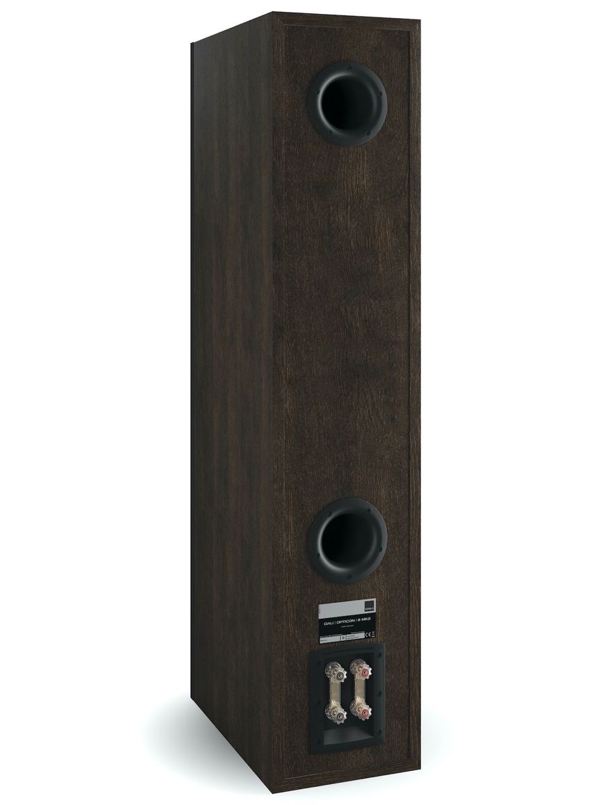 Rückansicht der Dali Opticon 8 MKII Standbox