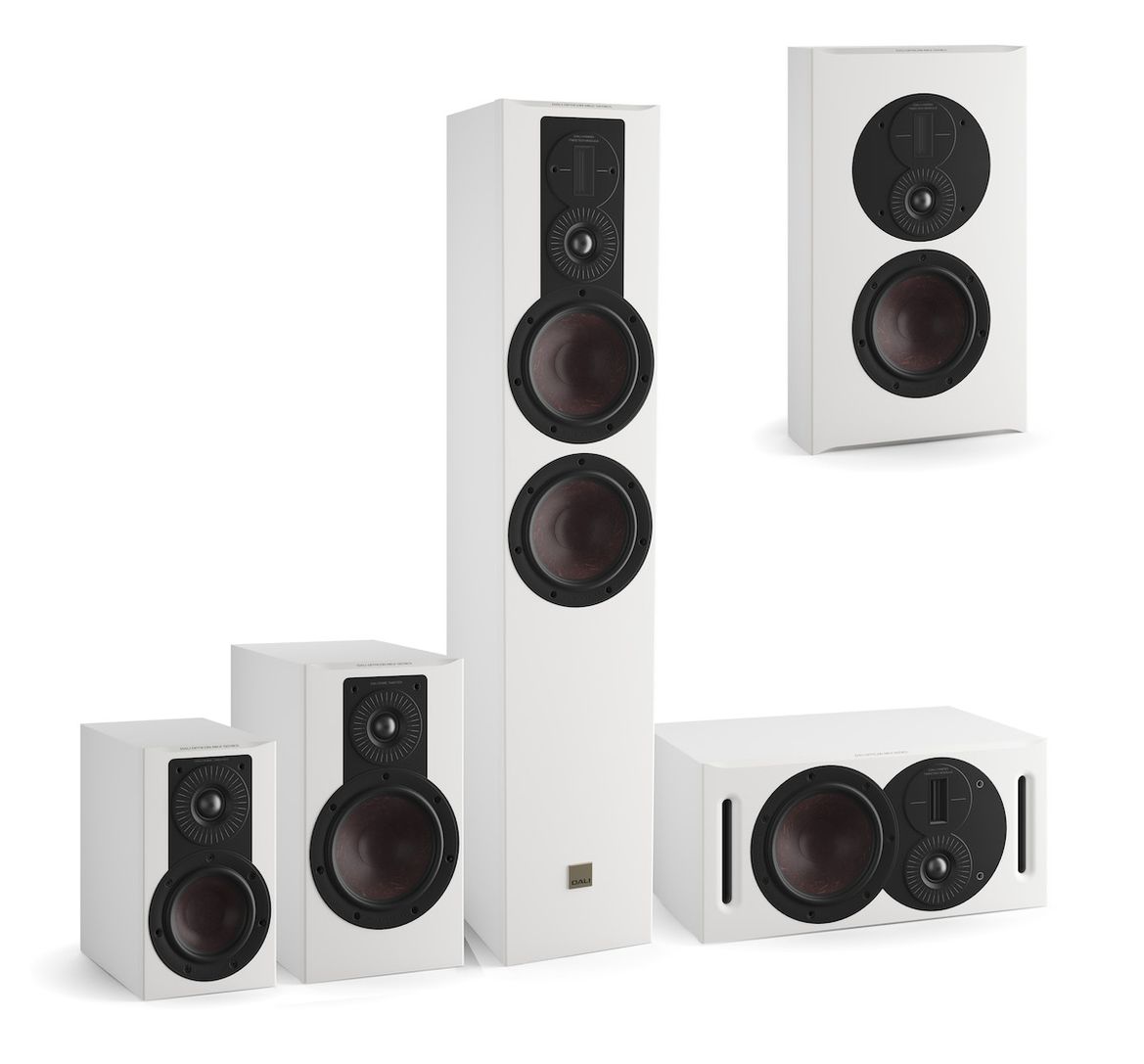 Dali Optikon MKII Lautsprecher-Serie in Weiß