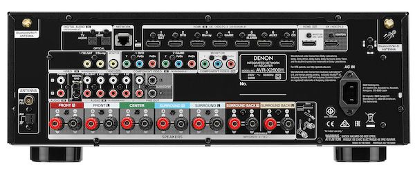 Rückseite AVR-X2600H