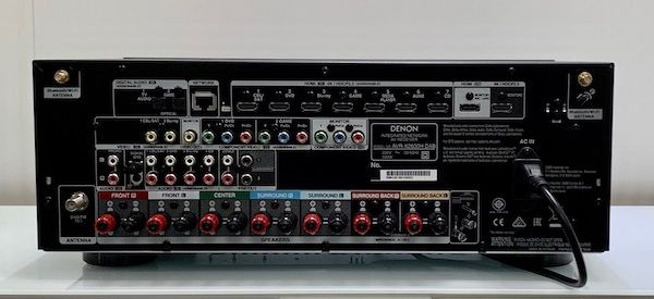 Denon AVR-X2600H DAB Rückseite