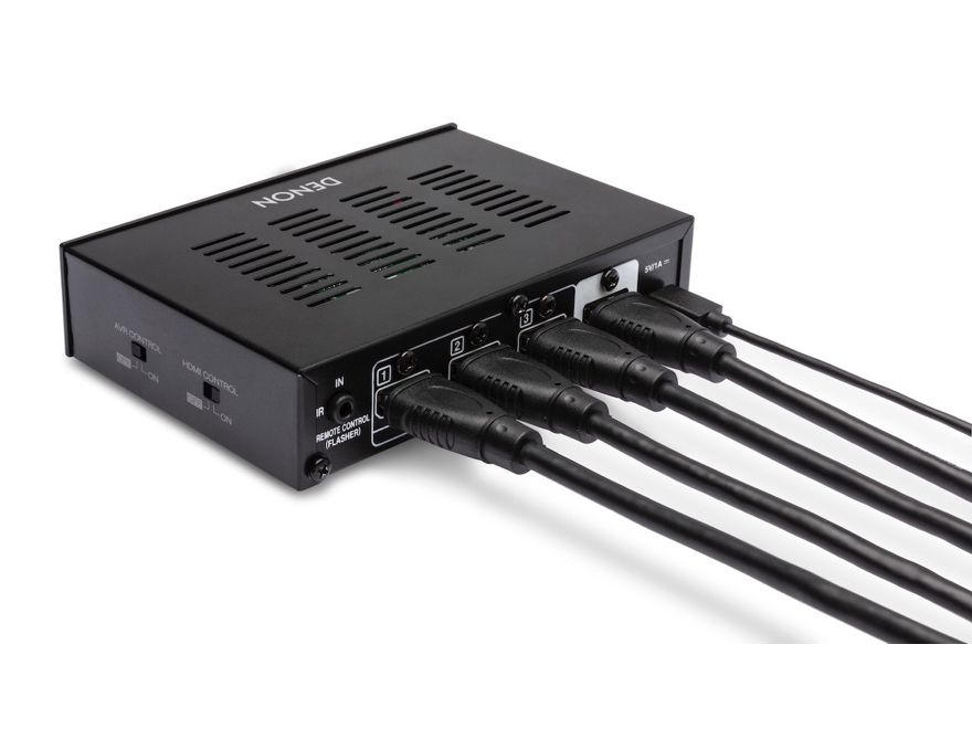 Denon AVS-3 - alle HDMI-Schnittstellen bestückt
