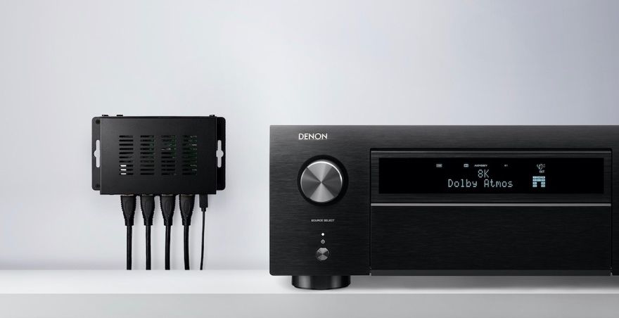 Denon AVS-3 - montiert an der Wand