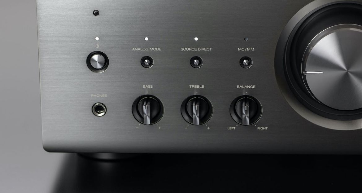 Denon PMA-A 110 - Bedienelemente an der Front
