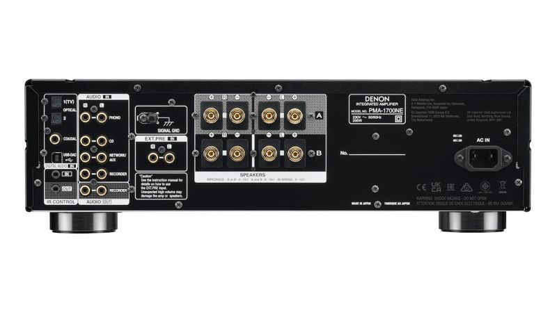 Denon PMA-1700NE - Rückseite