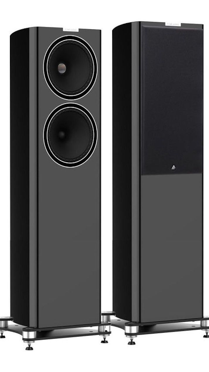 FYNE Audio F702 in Schwarz