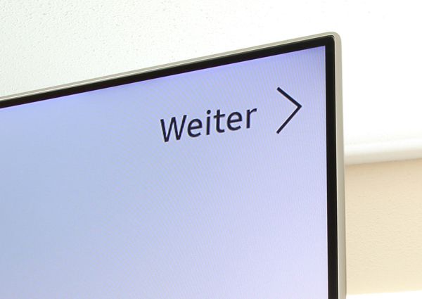 QLED Fernseher - Rahmen Detail