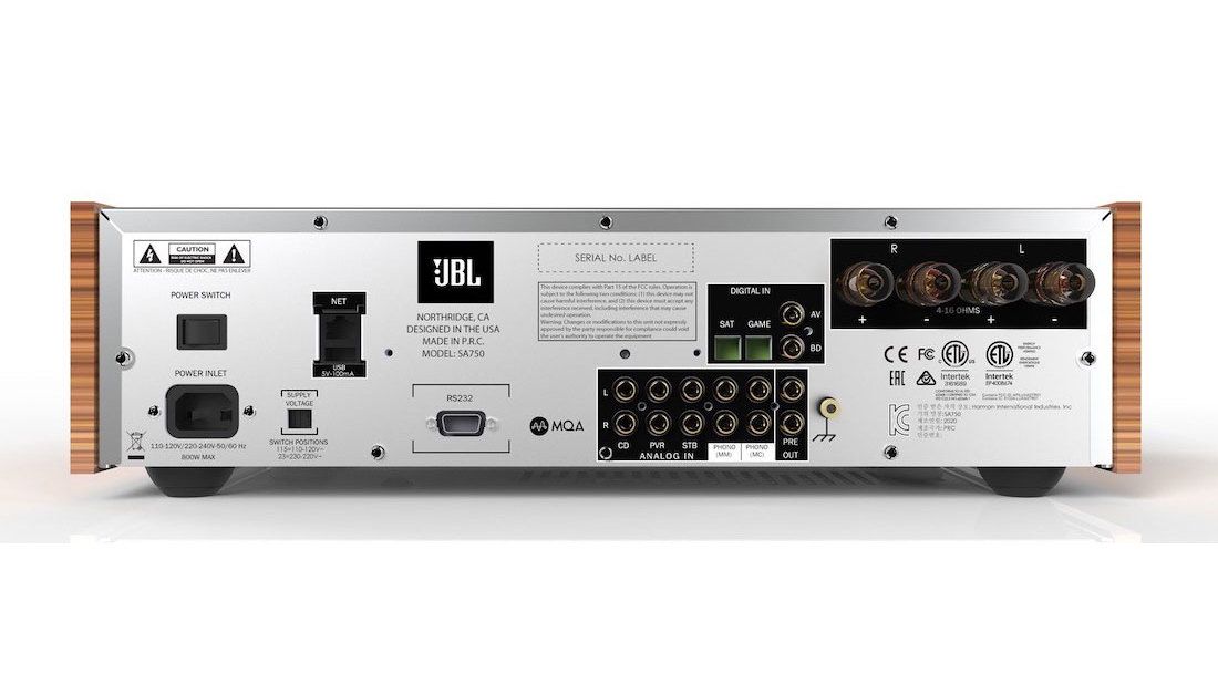 JBL SA750- Rückansicht