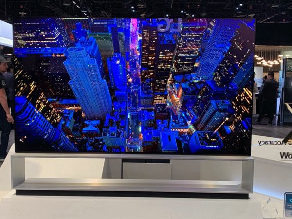 2019 führt LG auch einen OLED-TV mit 8K-Auflösung ein – in 88 Zoll.
