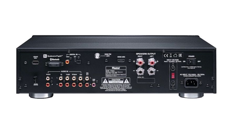 Magnat MR 750 - Rückansicht