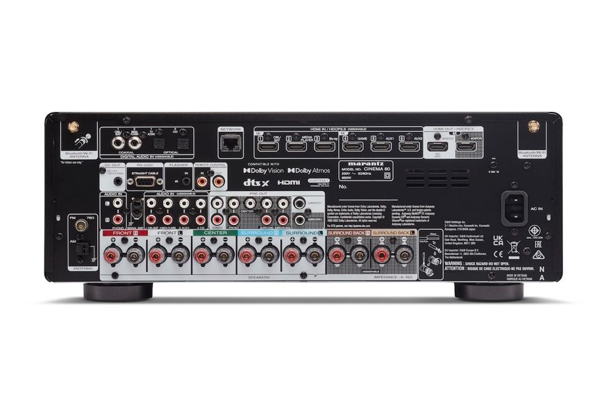 Marantz Cinema 60 - Rückansicht