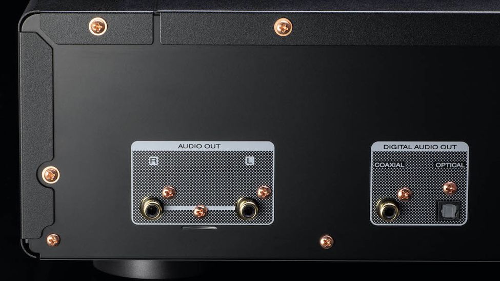 Marantz CD 60 - Ausgänge an der Rückseite