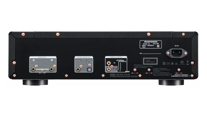 Marantz CD 60  Rückansicht