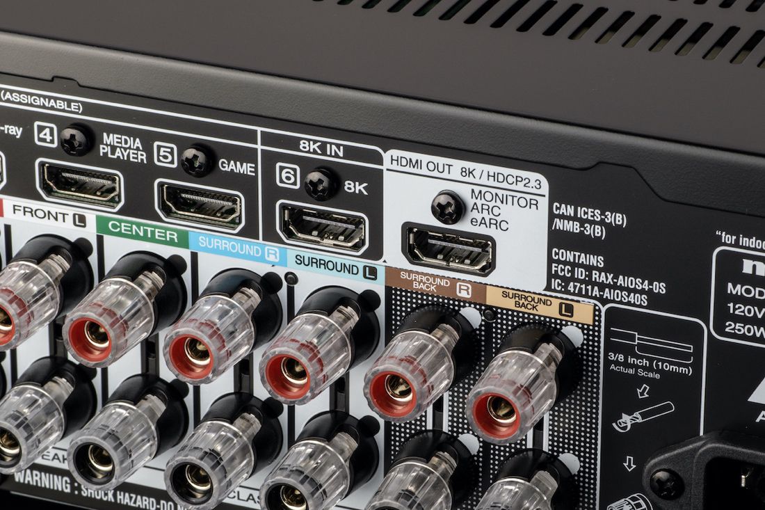 Marantz NR1711 - dedizierter 8K-Eingang